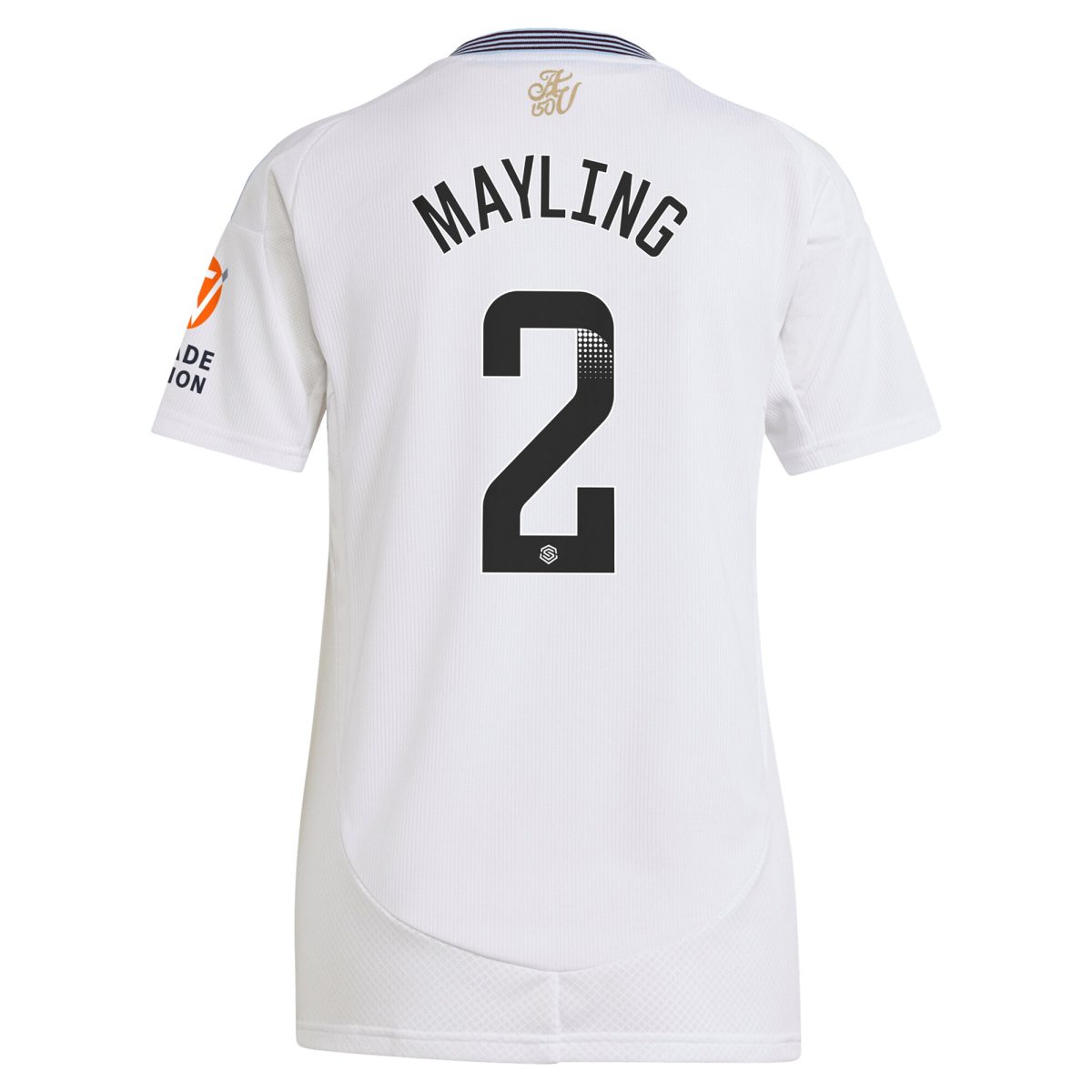 aston villa wsl adidas away shirt 2024-25 – womens with mayling 2 printing Collection | Official Aston Villa Jerseys