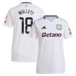 aston villa wsl adidas away shirt 2024-25 – womens with mullett 18 printing Collection | Official Aston Villa Jerseys
