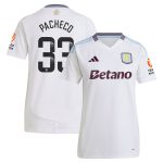 aston villa wsl adidas away shirt 2024-25 – womens with pacheco 33 printing Collection | Official Aston Villa Jerseys