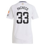 aston villa wsl adidas away shirt 2024-25 – womens with pacheco 33 printing Collection | Official Aston Villa Jerseys