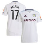 aston villa wsl adidas away shirt 2024-25 – womens with salmon 17 printing Collection | Official Aston Villa Jerseys
