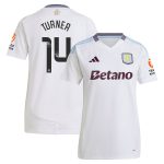 aston villa wsl adidas away shirt 2024-25 – womens with turner 14 printing Collection | Official Aston Villa Jerseys