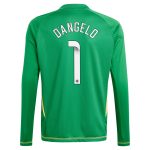 aston villa wsl adidas goalkeeper shirt 2024-25 – long sleeve – kids with dangelo 1 printing – 202712206-01 Collection | Official Aston Villa Jerseys