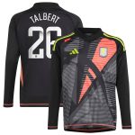 aston villa wsl adidas goalkeeper shirt 2024-25 – long sleeve – kids with talbert 26 printing Collection | Official Aston Villa Jerseys