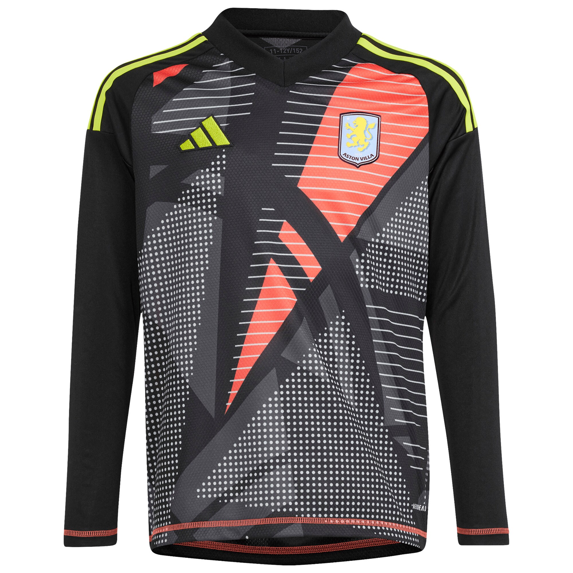 aston villa wsl adidas goalkeeper shirt 2024-25 – long sleeve – kids with talbert 26 printing Collection | Official Aston Villa Jerseys