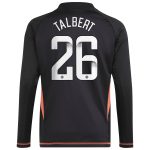 aston villa wsl adidas goalkeeper shirt 2024-25 – long sleeve – kids with talbert 26 printing Collection | Official Aston Villa Jerseys
