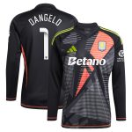 aston villa wsl adidas goalkeeper shirt 2024-25 – long sleeve with d8217angelo 1 printing Collection | Official Aston Villa Jerseys
