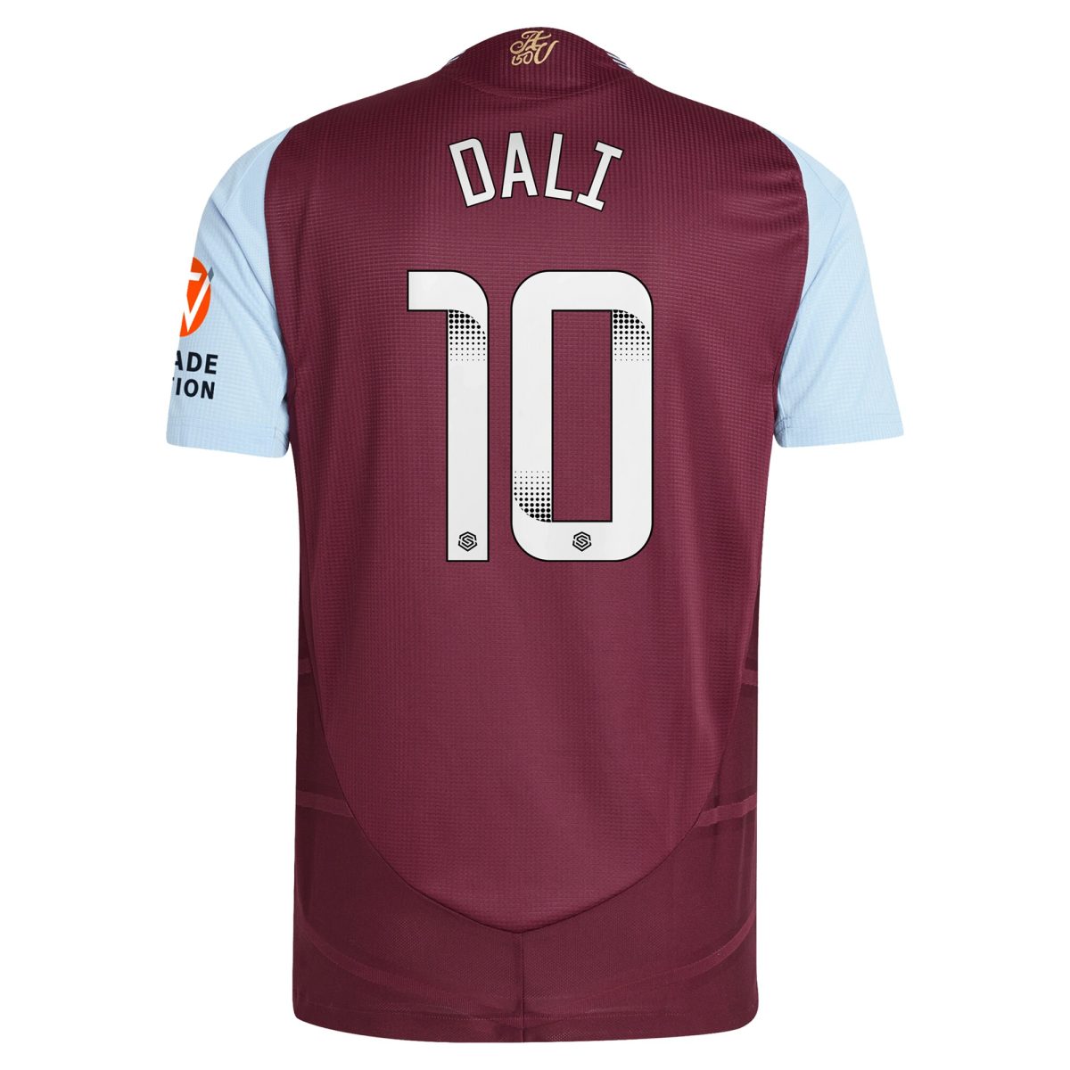 aston villa wsl adidas home authentic shirt 2024-25 with dali 10 printing Collection | Official Aston Villa Jerseys