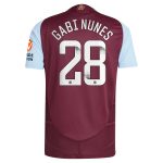 aston villa wsl adidas home authentic shirt 2024-25 with gabi nunes 28 printing Collection | Official Aston Villa Jerseys