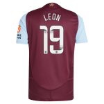aston villa wsl adidas home authentic shirt 2024-25 with leon 19 printing Collection | Official Aston Villa Jerseys