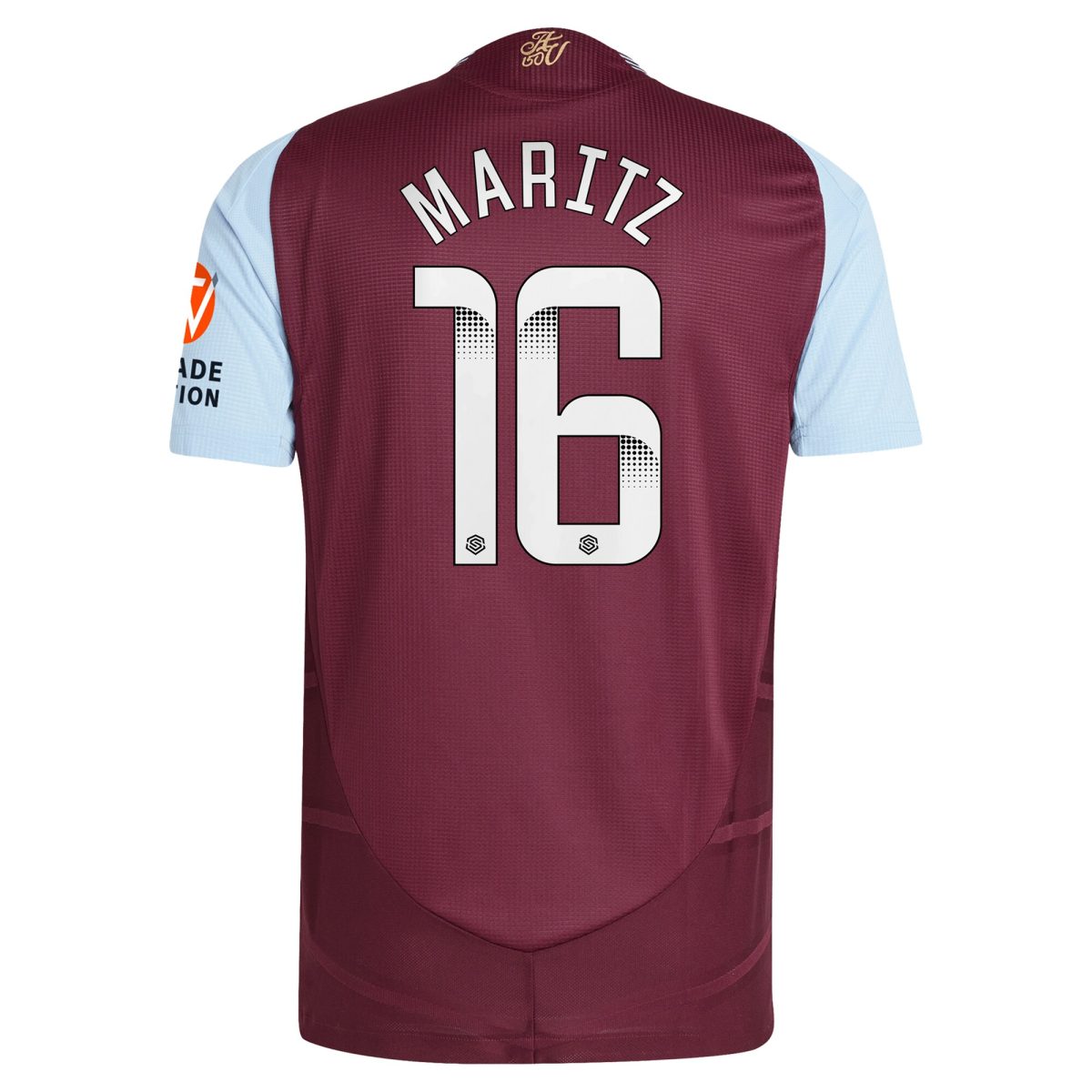 aston villa wsl adidas home authentic shirt 2024-25 with maritz 26 printing Collection | Official Aston Villa Jerseys