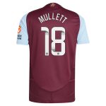aston villa wsl adidas home authentic shirt 2024-25 with mullett 18 printing Collection | Official Aston Villa Jerseys