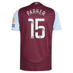 aston villa wsl adidas home authentic shirt 2024-25 with parker 15 printing Collection | Official Aston Villa Jerseys