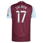 aston villa wsl adidas home authentic shirt 2024-25 with salmon 17 printing Collection | Official Aston Villa Jerseys