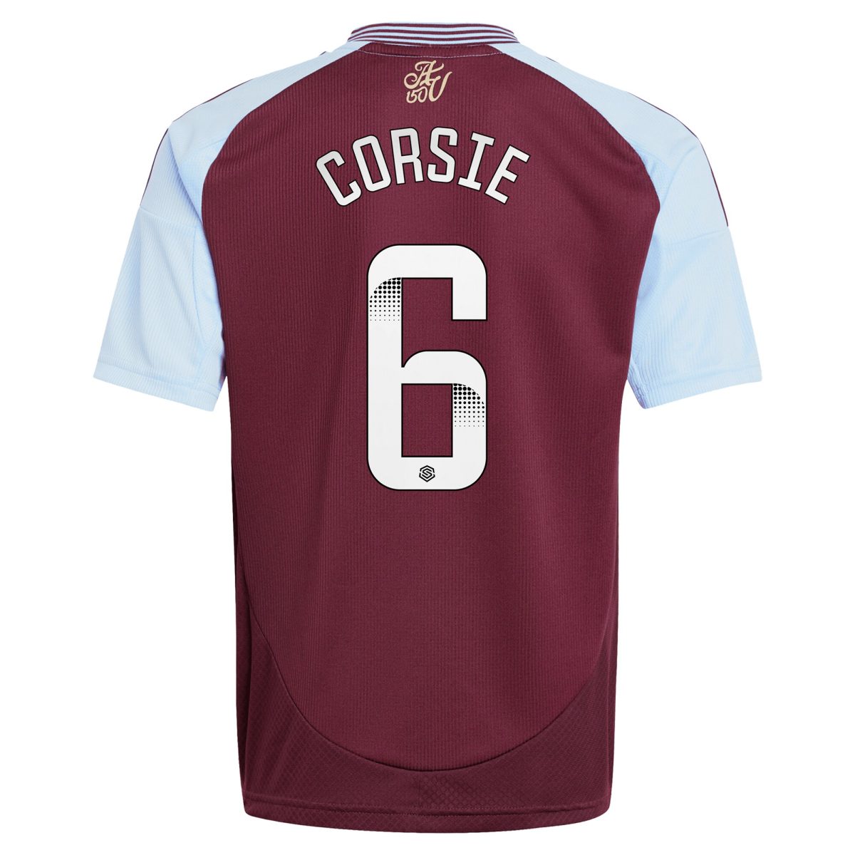 aston villa wsl adidas home shirt 2024-25 – kids with corsie 6 printing Collection | Official Aston Villa Jerseys