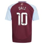 aston villa wsl adidas home shirt 2024-25 – kids with dali 10 printing Collection | Official Aston Villa Jerseys