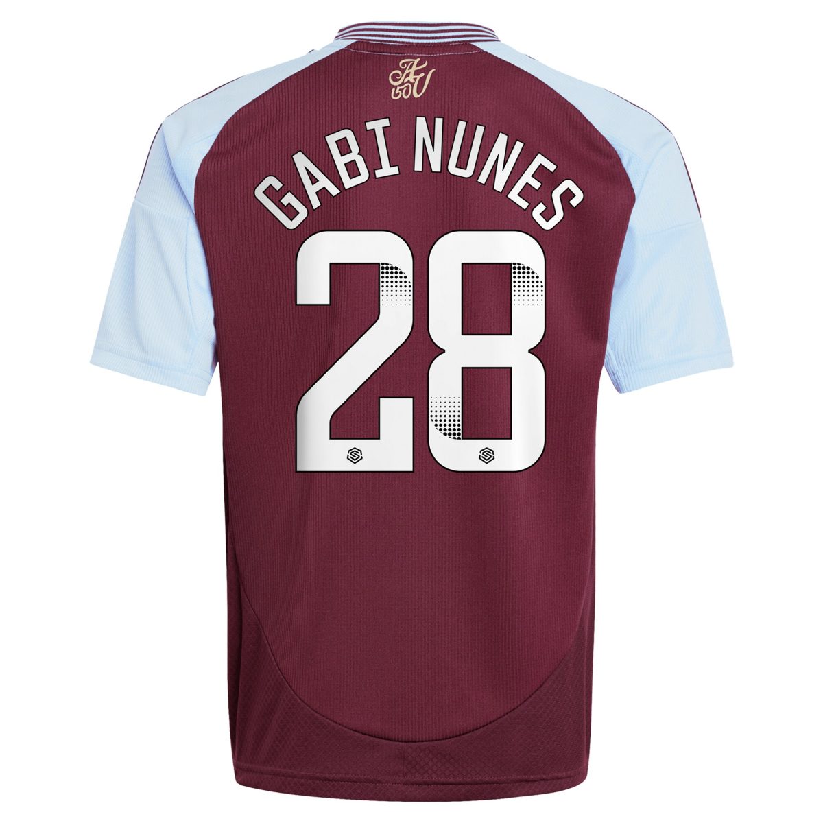 aston villa wsl adidas home shirt 2024-25 – kids with gabi nunes 28 printing Collection | Official Aston Villa Jerseys