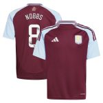 aston villa wsl adidas home shirt 2024-25 – kids with nobbs 8 printing Collection | Official Aston Villa Jerseys
