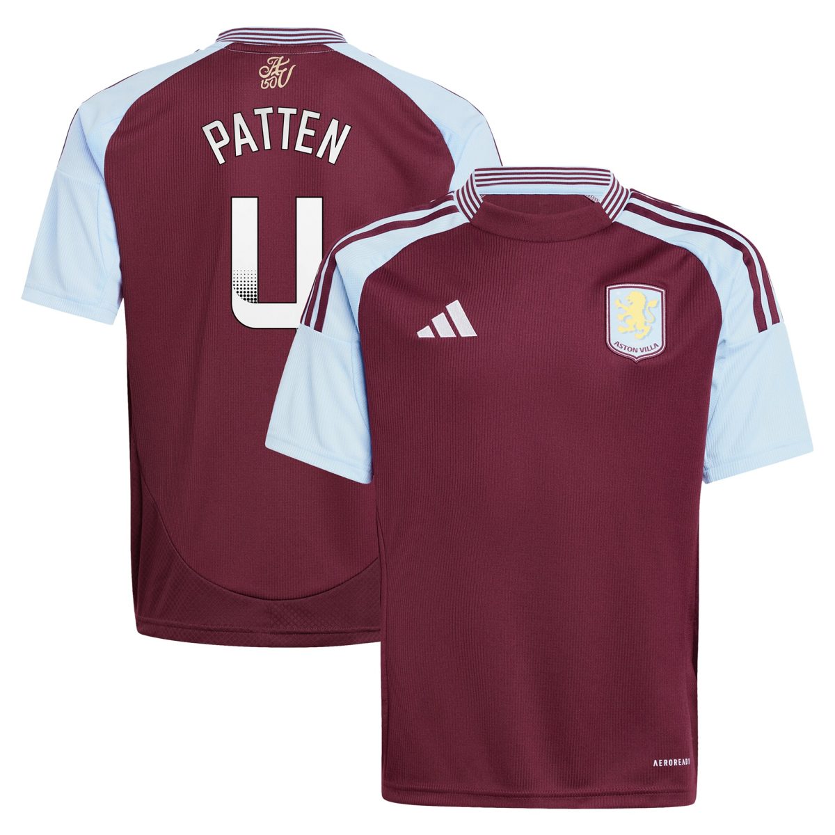 aston villa wsl adidas home shirt 2024-25 – kids with patten 4 printing Collection | Official Aston Villa Jerseys