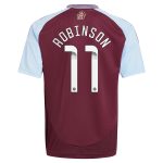 aston villa wsl adidas home shirt 2024-25 – kids with robinson 11 printing Collection | Official Aston Villa Jerseys