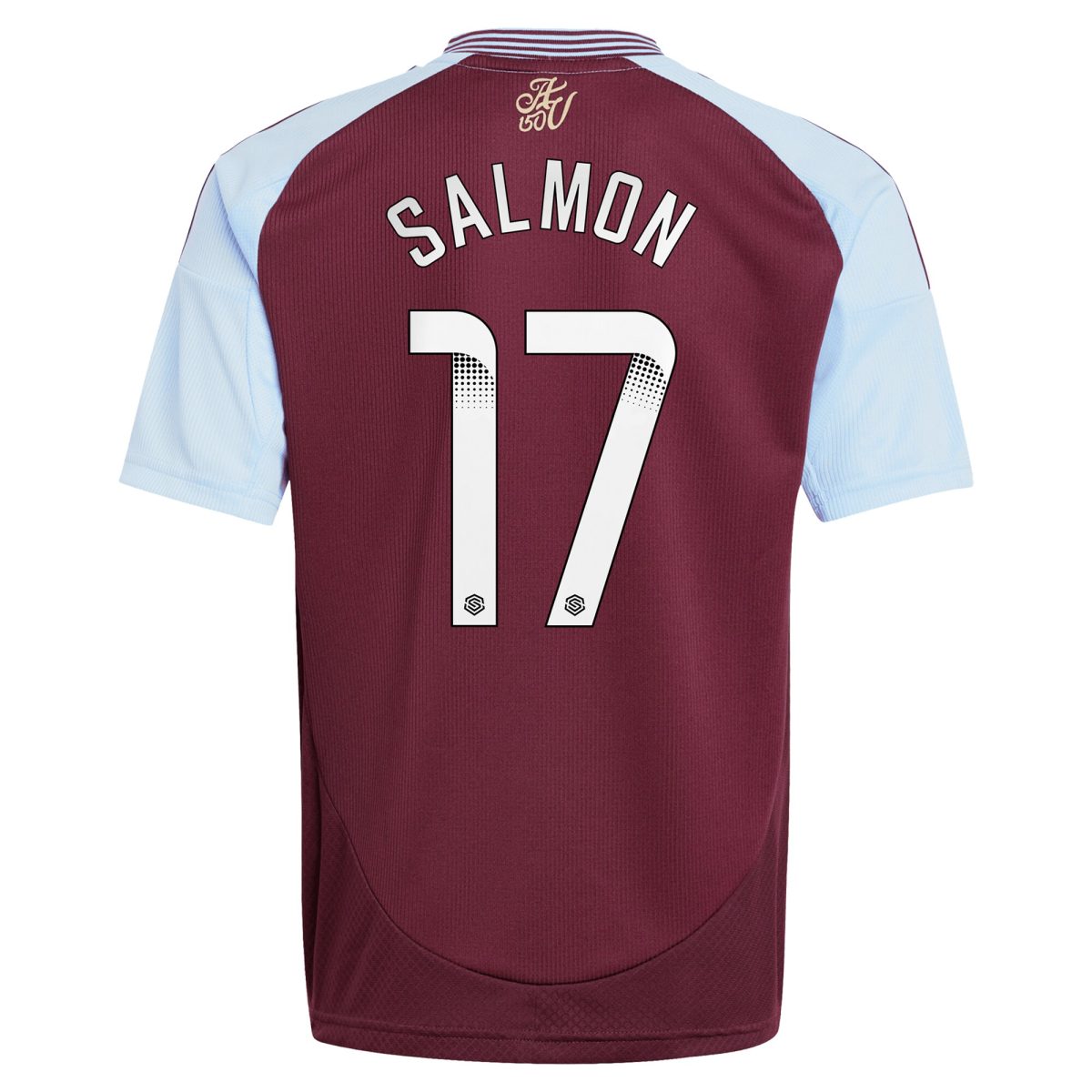 aston villa wsl adidas home shirt 2024-25 – kids with salmon 17 printing Collection | Official Aston Villa Jerseys