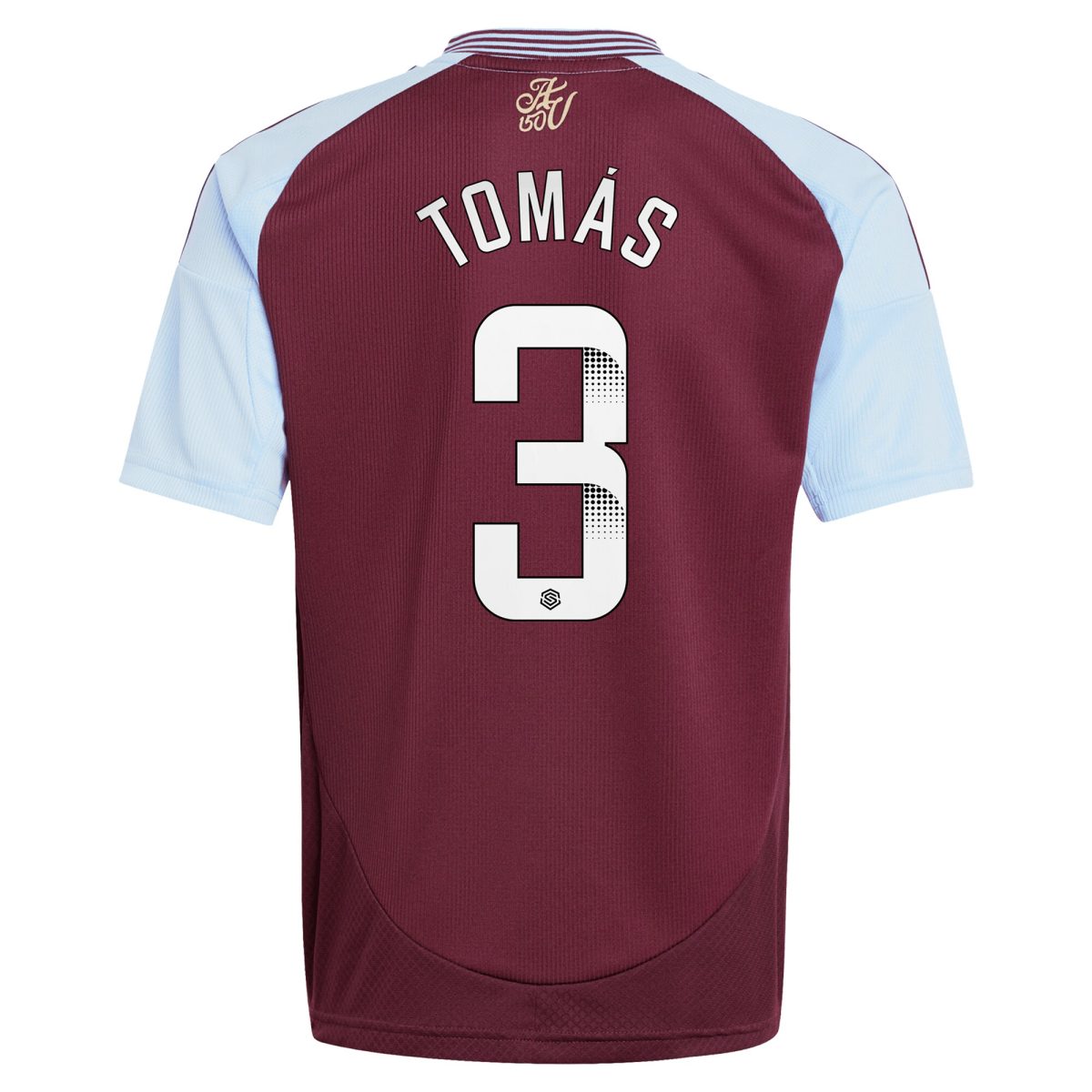 aston villa wsl adidas home shirt 2024-25 – kids with tomás 3 printing Collection | Official Aston Villa Jerseys