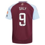 aston villa wsl adidas home shirt 2024-25 with daly 9 printing Collection | Official Aston Villa Jerseys