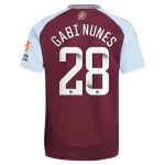 aston villa wsl adidas home shirt 2024-25 with gabi nunes 28 printing Collection | Official Aston Villa Jerseys