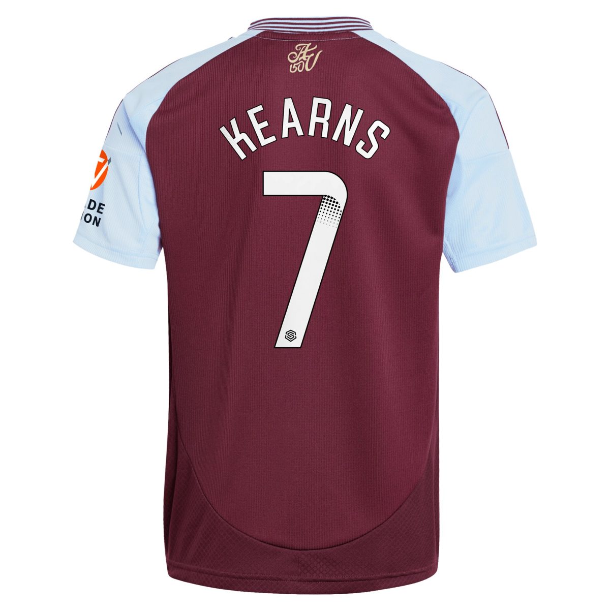 aston villa wsl adidas home shirt 2024-25 with kearns 7 printing Collection | Official Aston Villa Jerseys
