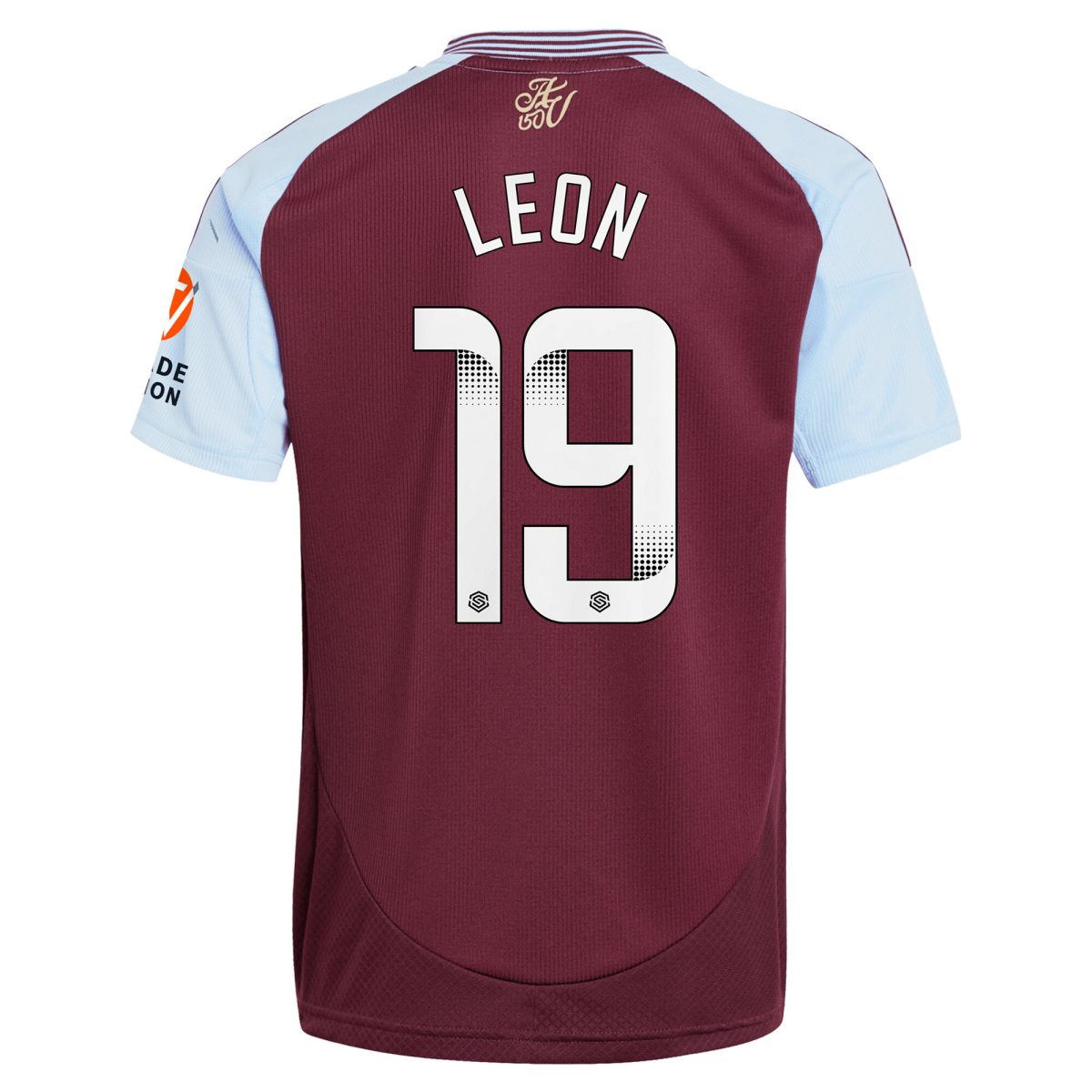 aston villa wsl adidas home shirt 2024-25 with leon 19 printing Collection | Official Aston Villa Jerseys