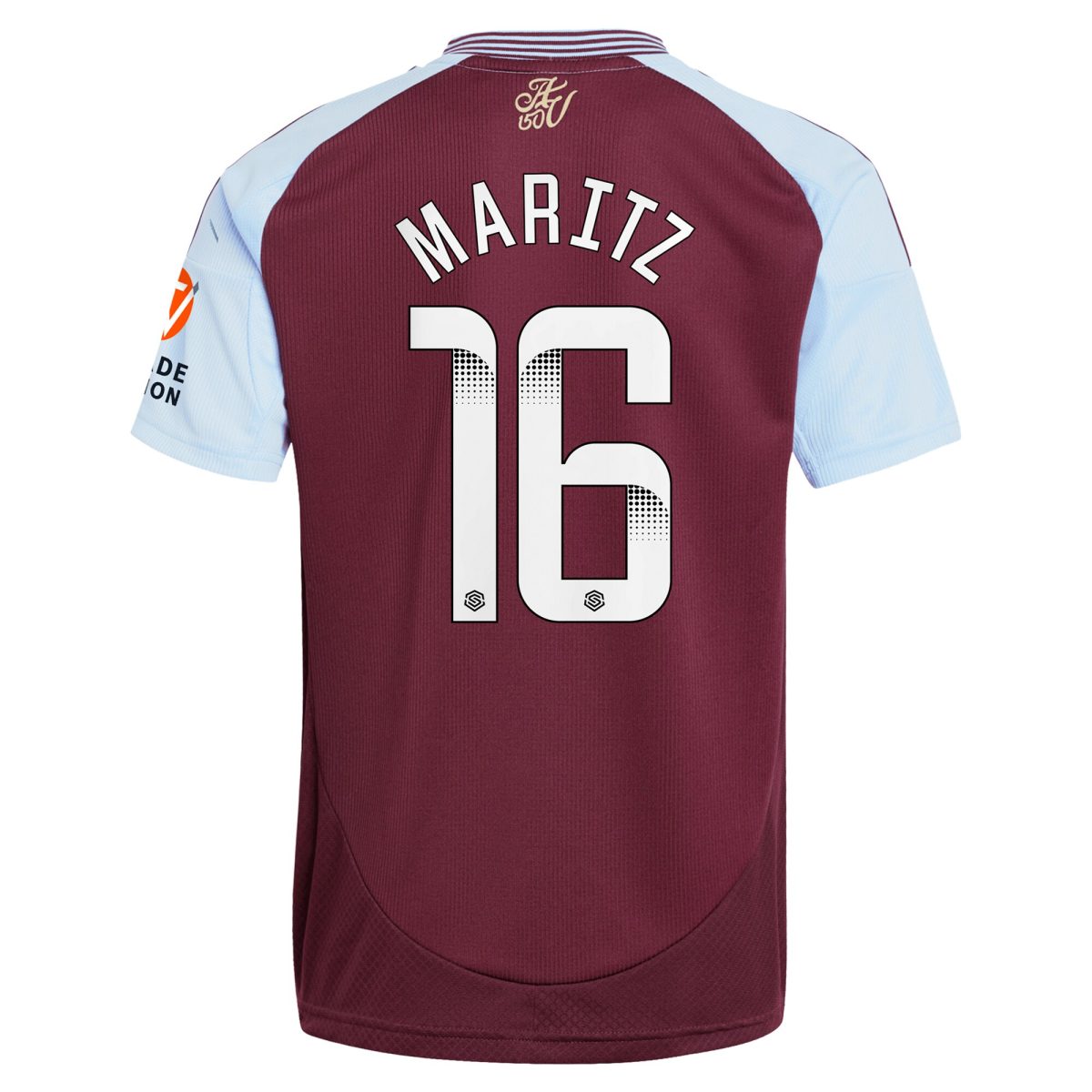 aston villa wsl adidas home shirt 2024-25 with maritz 26 printing Collection | Official Aston Villa Jerseys