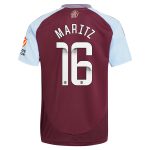 aston villa wsl adidas home shirt 2024-25 with maritz 26 printing Collection | Official Aston Villa Jerseys