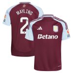 aston villa wsl adidas home shirt 2024-25 with mayling 2 printing Collection | Official Aston Villa Jerseys