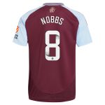 aston villa wsl adidas home shirt 2024-25 with nobbs 8 printing Collection | Official Aston Villa Jerseys