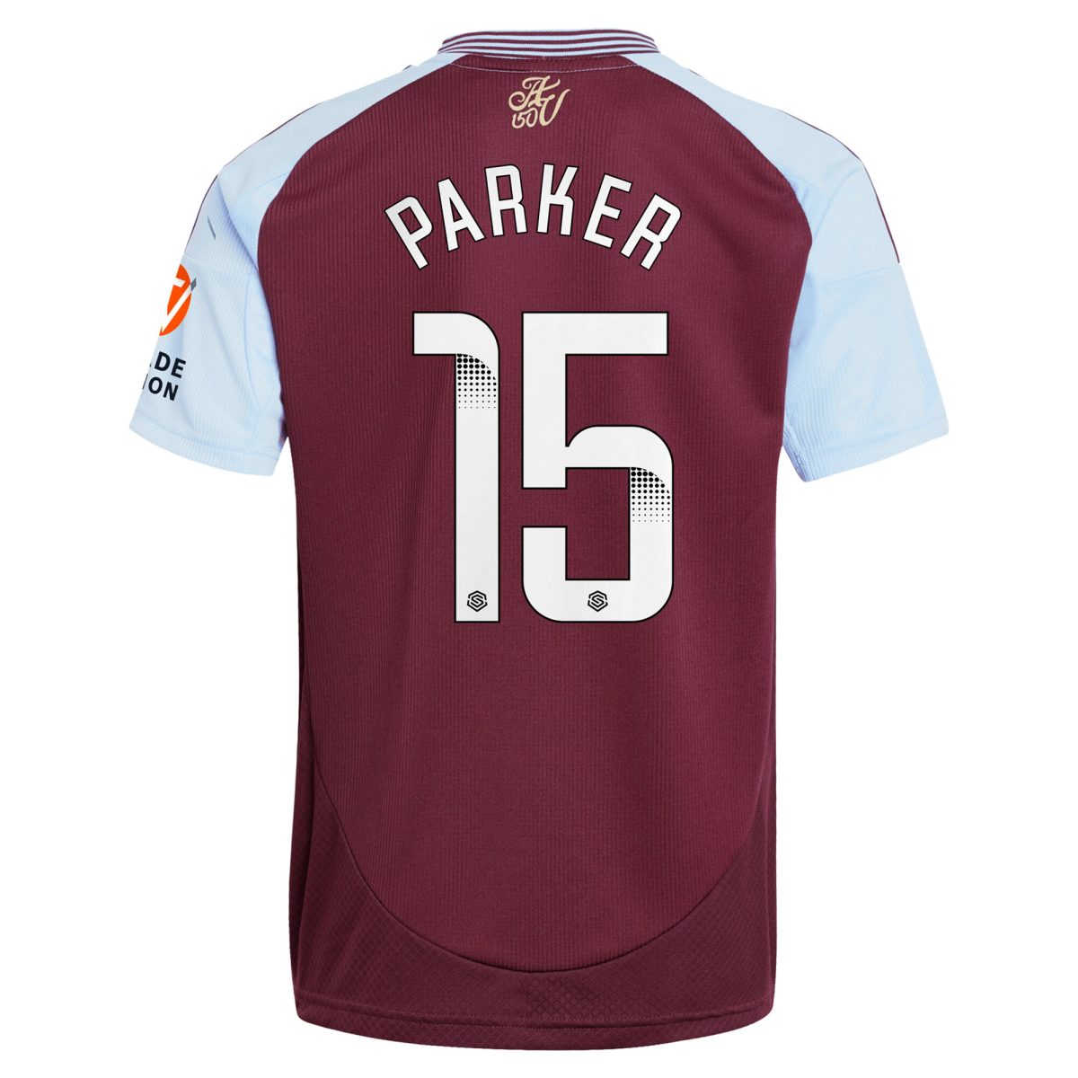 aston villa wsl adidas home shirt 2024-25 with parker 15 printing Collection | Official Aston Villa Jerseys