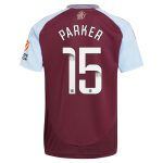 aston villa wsl adidas home shirt 2024-25 with parker 15 printing Collection | Official Aston Villa Jerseys