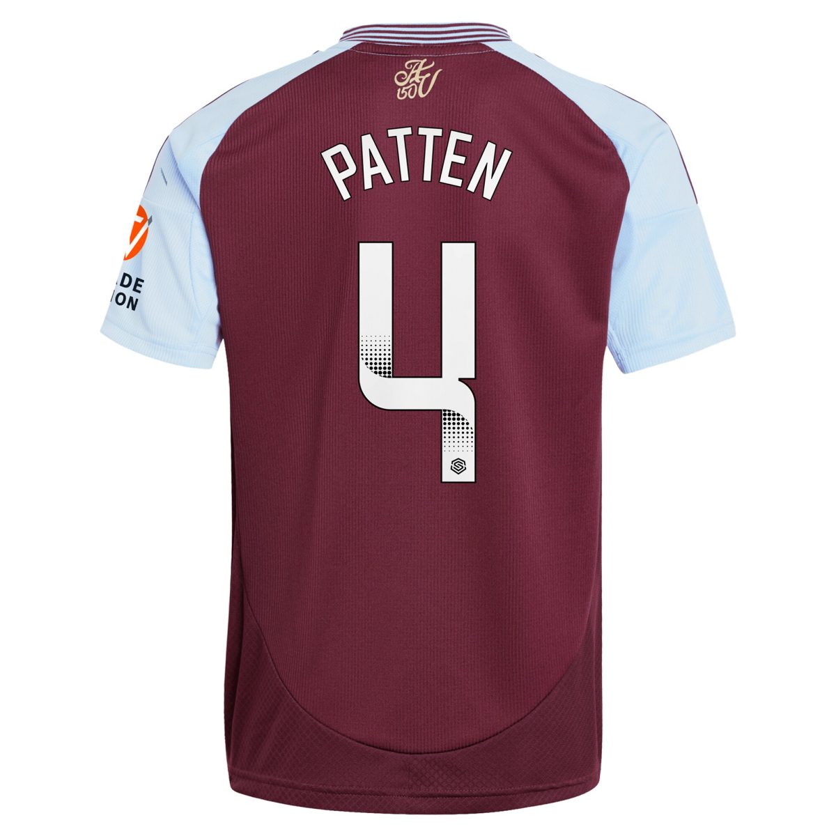 aston villa wsl adidas home shirt 2024-25 with patten 4 printing Collection | Official Aston Villa Jerseys