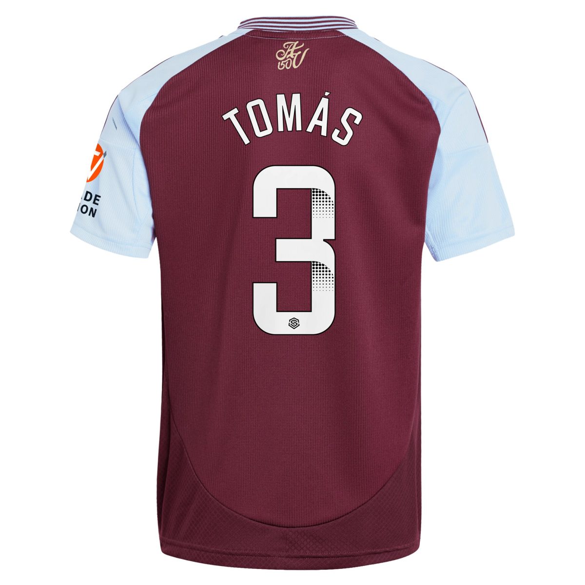 aston villa wsl adidas home shirt 2024-25 with tomás 3 printing Collection | Official Aston Villa Jerseys