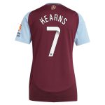 aston villa wsl adidas home shirt 2024-25 – womens with kearns 7 printing Collection | Official Aston Villa Jerseys