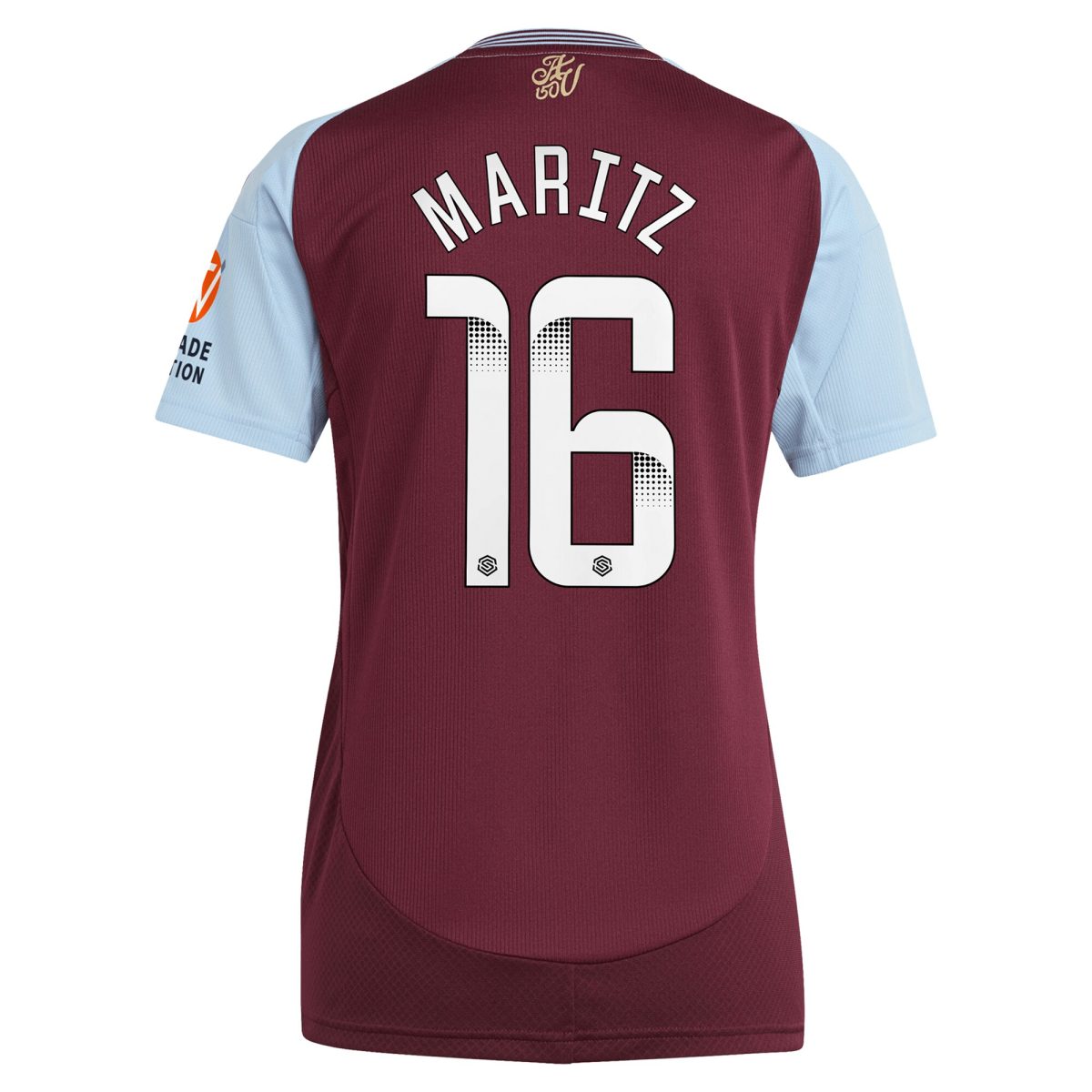 aston villa wsl adidas home shirt 2024-25 – womens with maritz 26 printing Collection | Official Aston Villa Jerseys