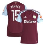 aston villa wsl adidas home shirt 2024-25 – womens with parker 15 printing Collection | Official Aston Villa Jerseys