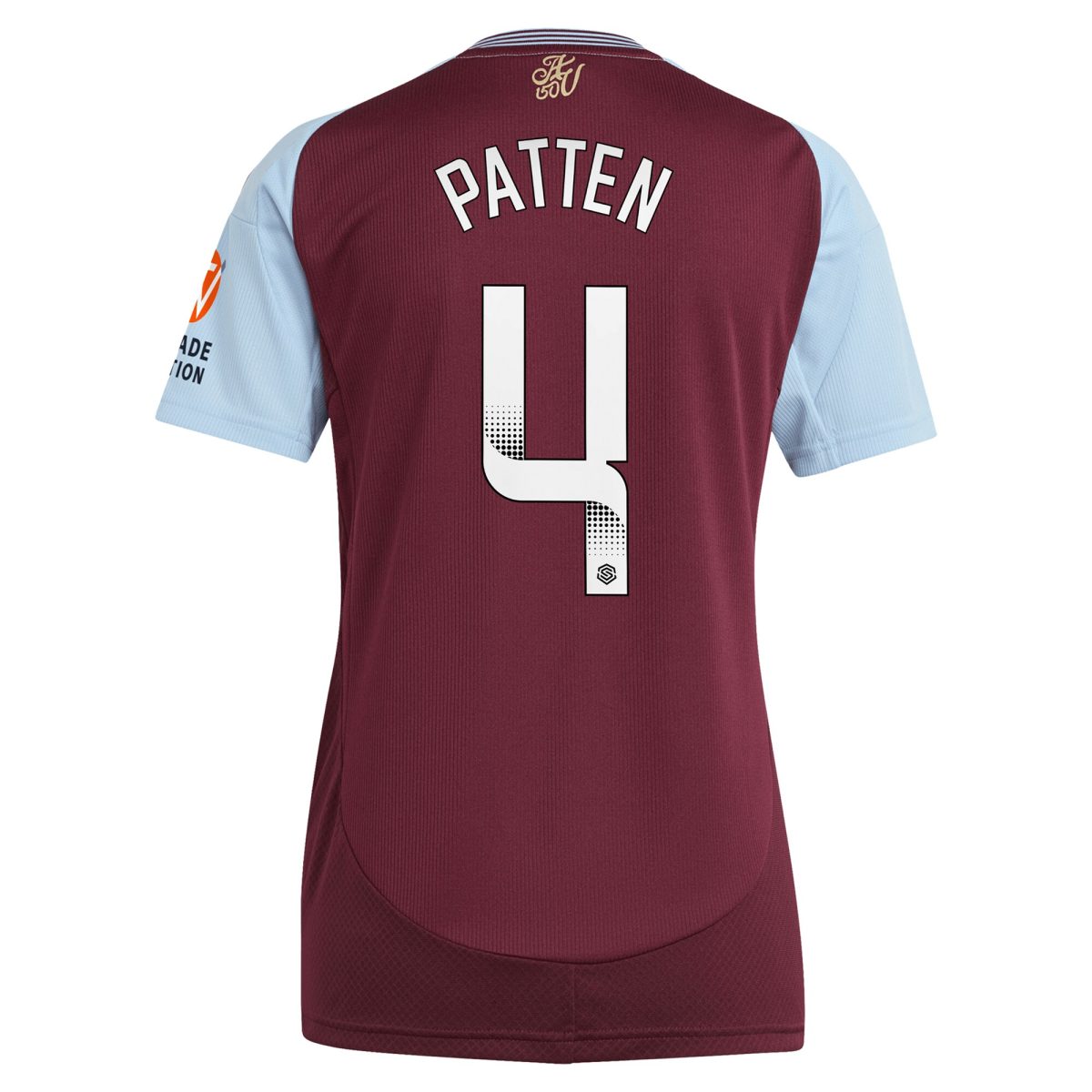 aston villa wsl adidas home shirt 2024-25 – womens with patten 4 printing Collection | Official Aston Villa Jerseys