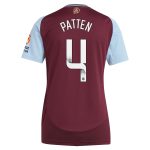 aston villa wsl adidas home shirt 2024-25 – womens with patten 4 printing Collection | Official Aston Villa Jerseys