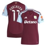 aston villa wsl adidas home shirt 2024-25 – womens with robinson 11 printing Collection | Official Aston Villa Jerseys