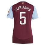 aston villa wsl adidas home shirt 2024-25 – womens with staniforth 5 printing Collection | Official Aston Villa Jerseys