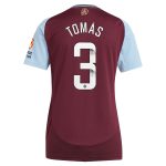 aston villa wsl adidas home shirt 2024-25 – womens with tomás 3 printing Collection | Official Aston Villa Jerseys