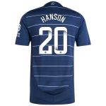 aston villa wsl adidas third authentic shirt 2024-25 with hanson 20 printing Collection | Official Aston Villa Jerseys