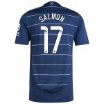 aston villa wsl adidas third authentic shirt 2024-25 with salmon 17 printing Collection | Official Aston Villa Jerseys