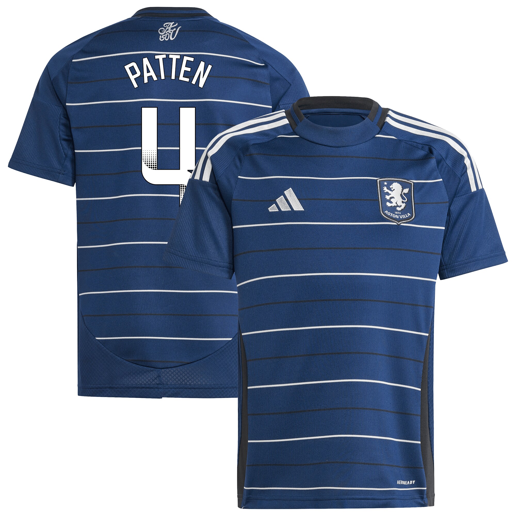 aston villa wsl adidas third shirt 2024-25 – kids with patten 4 printing Collection | Official Aston Villa Jerseys