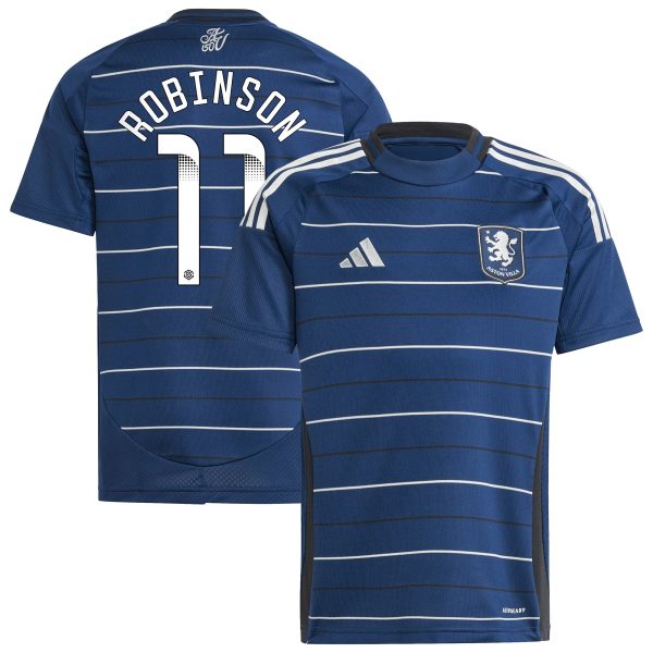 aston villa wsl adidas third shirt 2024-25 – kids with robinson 11 printing Collection | Official Aston Villa Jerseys